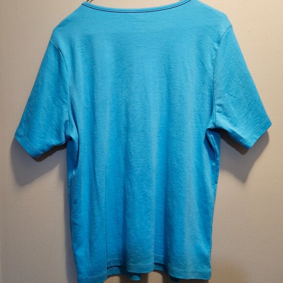 Women’s Alia Petite Short-Sleeve Spring/Summer Top (P L/G) Very Nice! - Picture 4 of 5